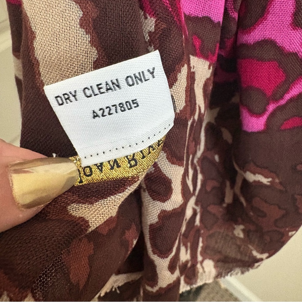 Joan Rivers Animal Leopard Giraffe Print Long Sca… - image 6